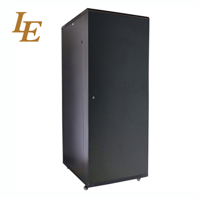 19 Inch 42U 600mm Width 800mm Width 600mm 800mm 1000mm 1200mm Depth Telecommunication Enclosure Network Server Racks Data Center Cabinet Racks RAL9004 Black