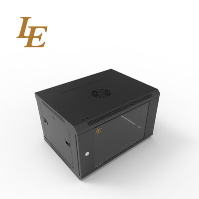 LE 9U Network Server Rack Wall Mounting Type With Glass Door