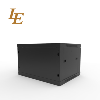 LE 9U Network Server Rack Wall Mounting Type With Glass Door