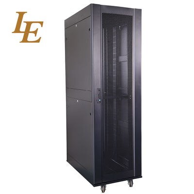 Server Rack Cabinet 42U 19 Inch Floor Standing Network Rack Cabinet with Multiple Depth Options and Durable Surface Treatment