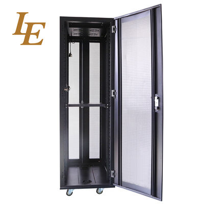 42u Rack Mount Network Server Cabinet 600mm, Server Rack with Arc Shaped Meshed Door,In stock network cabinets