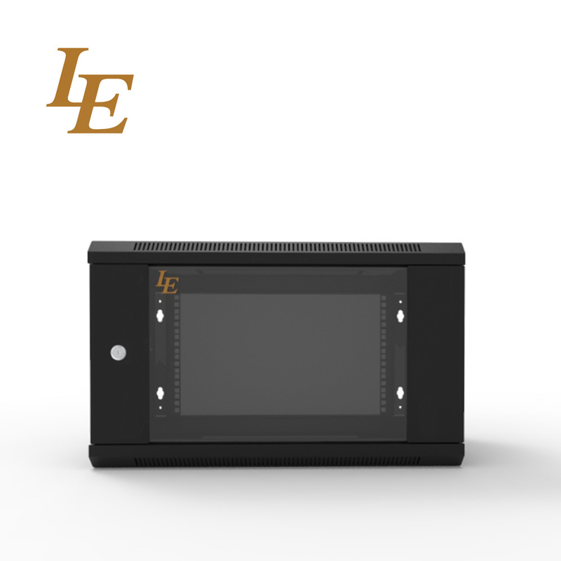 LE 9U Network Server Rack Wall Mounting Type With Glass Door