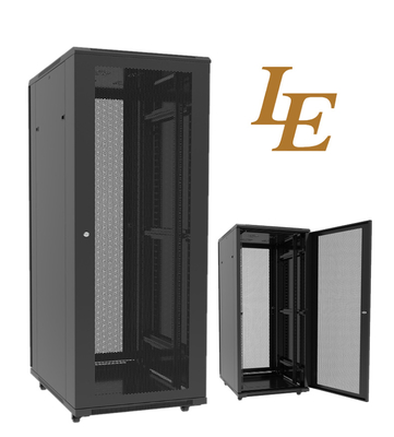 Gabinete de rede de rack de servidor SPCC personalizado com porta ventilada 19 polegadas 12U