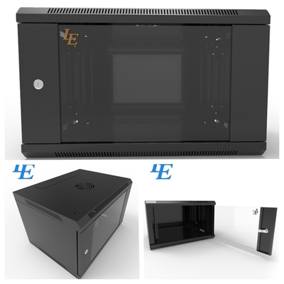 LE 9U 600*600 Rack de servidores Revestimento de rede de racks montado na parede