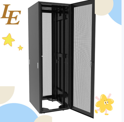 SF OEM 19 Armário de rack de servidores 18U - 47U Quadro dobrado com porta traseira dupla aberta