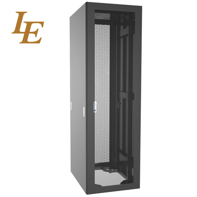 27U padrão 19 polegadas Data Center Server Rack 42U piso de vidro porta de rede armário