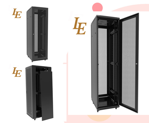 NC aço laminado a frio 42U Servidor Rack Mount Equipamento de rede 19 polegadas