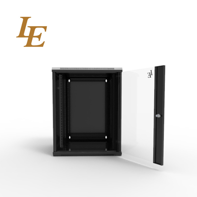 Armário de rack de servidores com proteção IP20 Armário de montagem na parede de 60 kg de capacidade