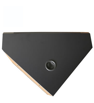 Montador de parede Rack de servidor personalizado 19 polegadas 18U Seção única SPCC aço laminado a frio em forma de L 600mm porta de vidro temperado