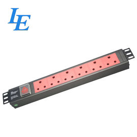 da unidade de distribuição de poder de alumínio do PDU 240v da cremalheira do servidor 1.5u instalação horizontal/vertical