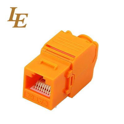 Rede Jack Unshielded trapezoide RJ45 Toolless de K055 Cat6 Cat6A