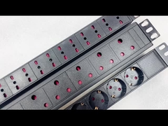 24 tomadas de corrente nominal 50A Rack de servidor PDU para 600mm * 600mm * 800mm