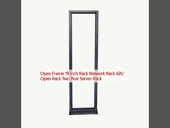 Open Frame 19 Inch Rack Rack de rede 42U Rack aberto 2 Rack de servidor de correio